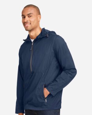 North End Men's Aura Lightweight Packable Anorak - Image 9