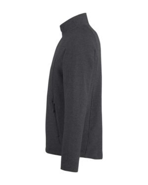 North End Men's Spirit Textured Full-Zip - Image 3