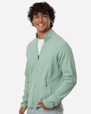 North End Men's Spirit Textured Full-Zip - Image 25