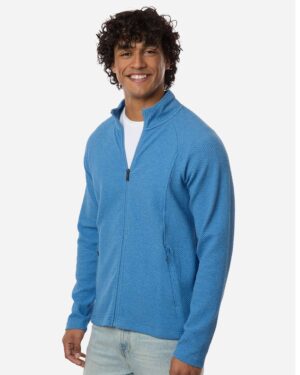 North End Men's Spirit Textured Full-Zip - Image 14