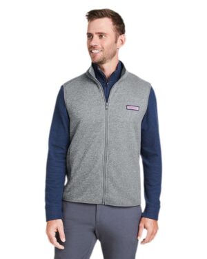 vineyard vines Men's Mountain Sweater Fleece Vest - Image 4