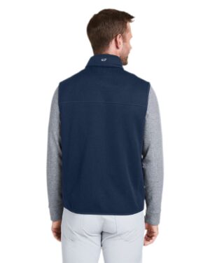 vineyard vines Men's Mountain Sweater Fleece Vest - Image 12