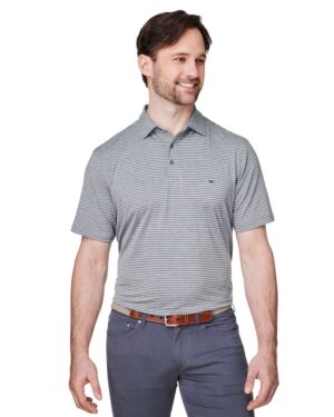 vineyard vines Men's Bradley Stripe Sankaty Polo - Image 16