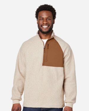 North End Men's Aura Sweater Fleece Quarter-Zip Pullover - Image 16