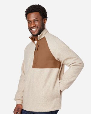 North End Men's Aura Sweater Fleece Quarter-Zip Pullover - Image 17