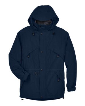 North End Men's 3-in-1 Parka with Dobby Trim - Image 6