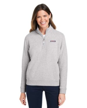 vineyard vines Women’s Collegiate Shep Quarter-Zip Sweatshirt - Image 4