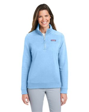 vineyard vines Women’s Collegiate Shep Quarter-Zip Sweatshirt - Image 10
