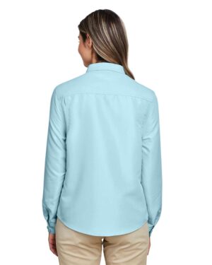 Harriton Women's Key West Performance Staff Shirt - Image 10