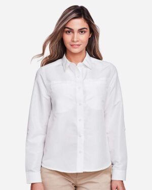 Harriton Women's Key West Performance Staff Shirt - Image 33