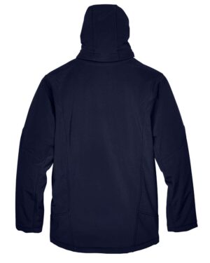 North End Men's Glacier Insulated Three-Layer Fleece Soft Shell Hood Jacket with Detachable Hood - Image 7