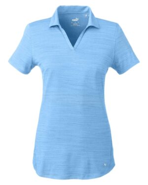 Puma Golf Women's Cloudspun Free V-neck Polo - Image 7