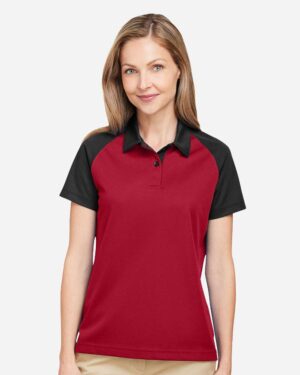 Team 365 Women's Command Snag-Protection Colorblock Polo - Image 16