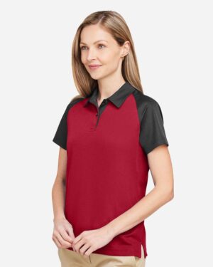 Team 365 Women's Command Snag-Protection Colorblock Polo - Image 17
