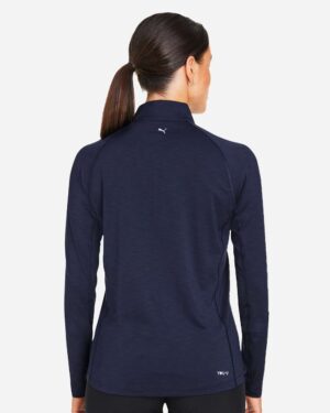 Puma Golf Women's You-V Quarter-Zip Pullover - Image 6