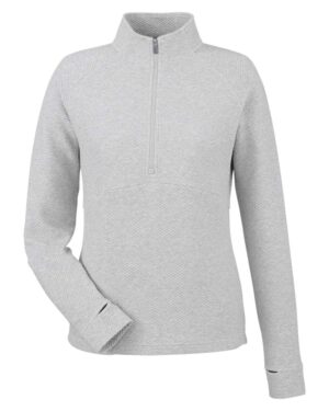 North End Women's Spirit Textured Quarter-Zip Pullover - Image 19