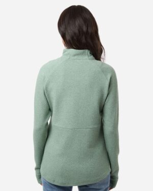 North End Women's Spirit Textured Quarter-Zip Pullover - Image 29