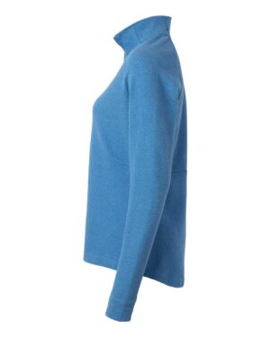 North End Women's Spirit Textured Quarter-Zip Pullover - Image 15