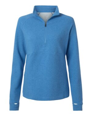 North End Women's Spirit Textured Quarter-Zip Pullover - Image 13