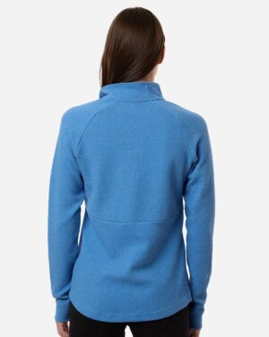 North End Women's Spirit Textured Quarter-Zip Pullover - Image 18