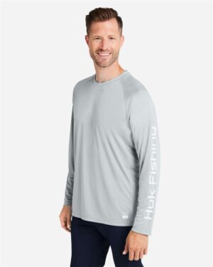 HUK Men's LoPro Pursuit Long Sleeve T-Shirt - Image 5