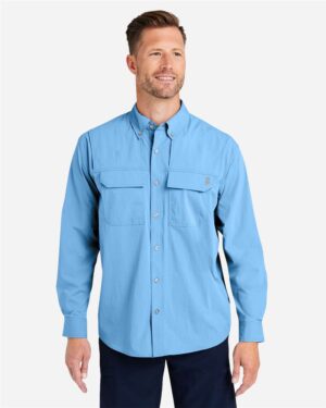 HUK Men's Creekbed Pocket Fishing Shirt - Image 4