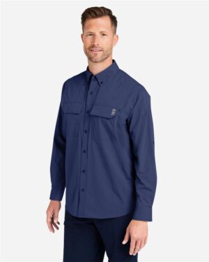 HUK Men's Creekbed Pocket Fishing Shirt - Image 17