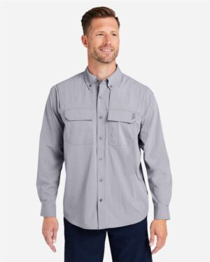 HUK Men's Creekbed Pocket Fishing Shirt - Image 22