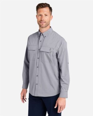 HUK Men's Creekbed Pocket Fishing Shirt - Image 23