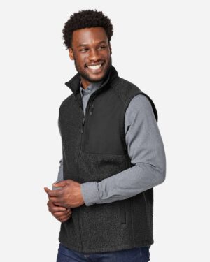 North End Men's Aura Sweater Fleece Vest - Image 5