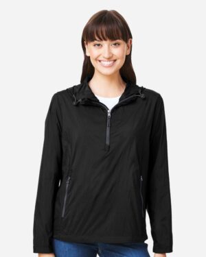 North End Women's Aura Lightweight Packable Anorak - Image 4