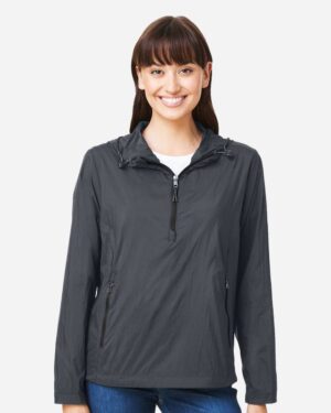 North End Women's Aura Lightweight Packable Anorak - Image 10