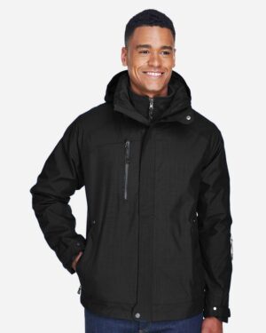 North End Men's Caprice 3-in-1 Jacket with Soft Shell Liner - Image 3
