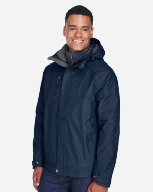North End Men's Caprice 3-in-1 Jacket with Soft Shell Liner - Image 9