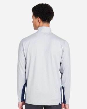 Puma Golf Men's Mesa Stripe Quarter-Zip Pullover - Image 12