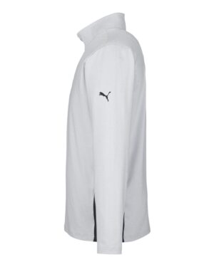 Puma Golf Men's Mesa Stripe Quarter-Zip Pullover - Image 15