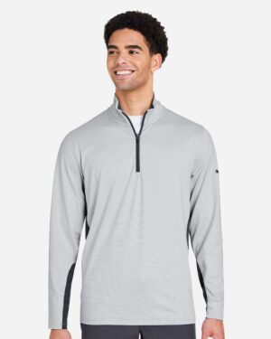 Puma Golf Men's Mesa Stripe Quarter-Zip Pullover - Image 16