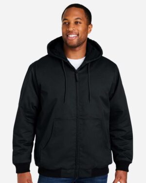 Harriton Unisex Tall ClimaBloc® Heavyweight Hooded Full-Zip Jacket - Image 4