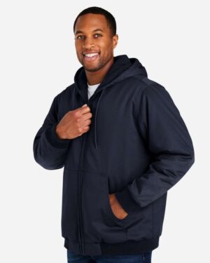 Harriton Unisex Tall ClimaBloc® Heavyweight Hooded Full-Zip Jacket - Image 17