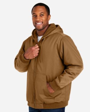 Harriton Unisex Tall ClimaBloc® Heavyweight Hooded Full-Zip Jacket - Image 23