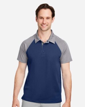 Team 365 Men's Command Snag-Protection Colorblock Polo - Image 4