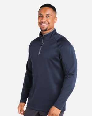 Puma Golf Men's Waffle Fleece Quarter-Zip Pullover - Image 5