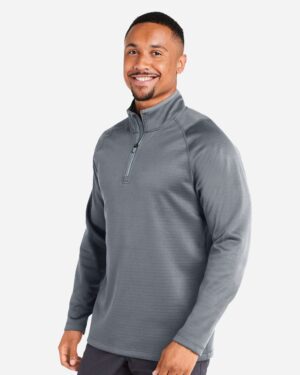 Puma Golf Men's Waffle Fleece Quarter-Zip Pullover - Image 17