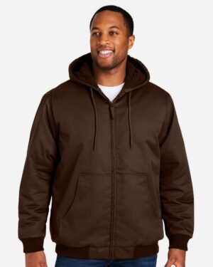 Harriton Unisex ClimaBloc® Heavyweight Hooded Full-Zip Jacket - Image 16