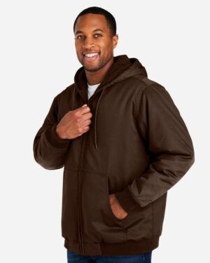 Harriton Unisex ClimaBloc® Heavyweight Hooded Full-Zip Jacket - Image 17