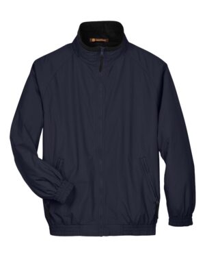 Harriton Unisex Fleece Lined Nylon Jacket - Image 6