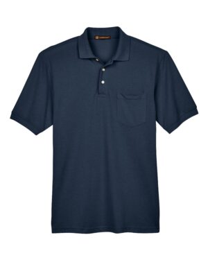 Harriton Men's Easy Blend™ Polo with Pocket - Image 11