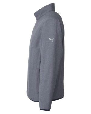 Puma Golf Men's Coastal Woven Quarter-Zip Pullover - Image 3