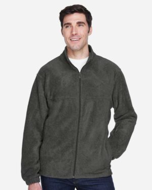 Harriton Men's Tall Full-Zip Fleece - Image 8