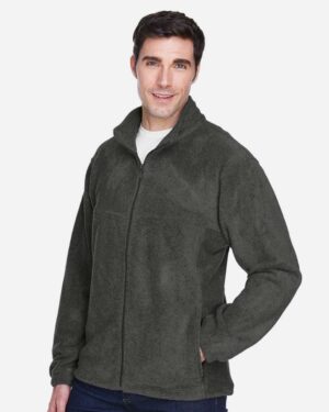 Harriton Men's Tall Full-Zip Fleece - Image 9